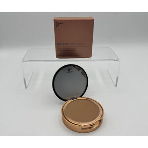 It Cosmetics Bye Bye Pores Airbrush Finish Pressed Powder Bronzer, Beach, NEW